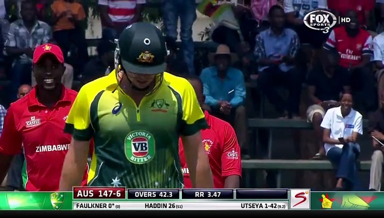 2014, Zimbabwe Triangular Series | Zimbabwe vs Australia, 4th Match at Harare, Aug 31 2014