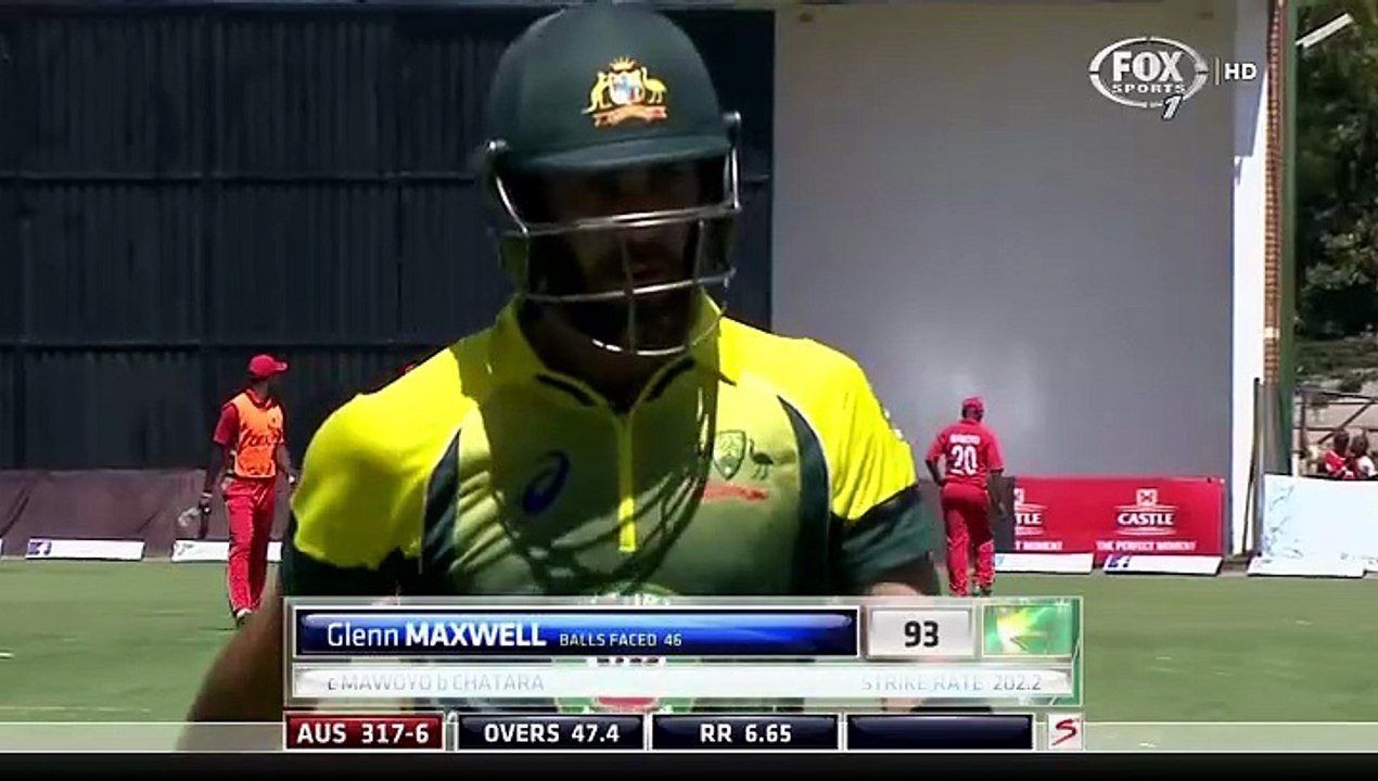 2014, Zimbabwe Triangular Series | Zimbabwe vs Australia, 1st Match at Harare, Aug 25 2014