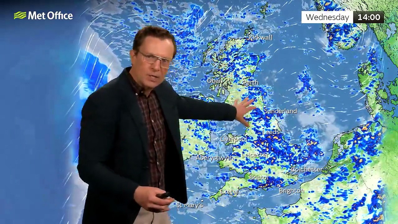 Met Office Tuesday Evening Weather Forecast 09/06/2026