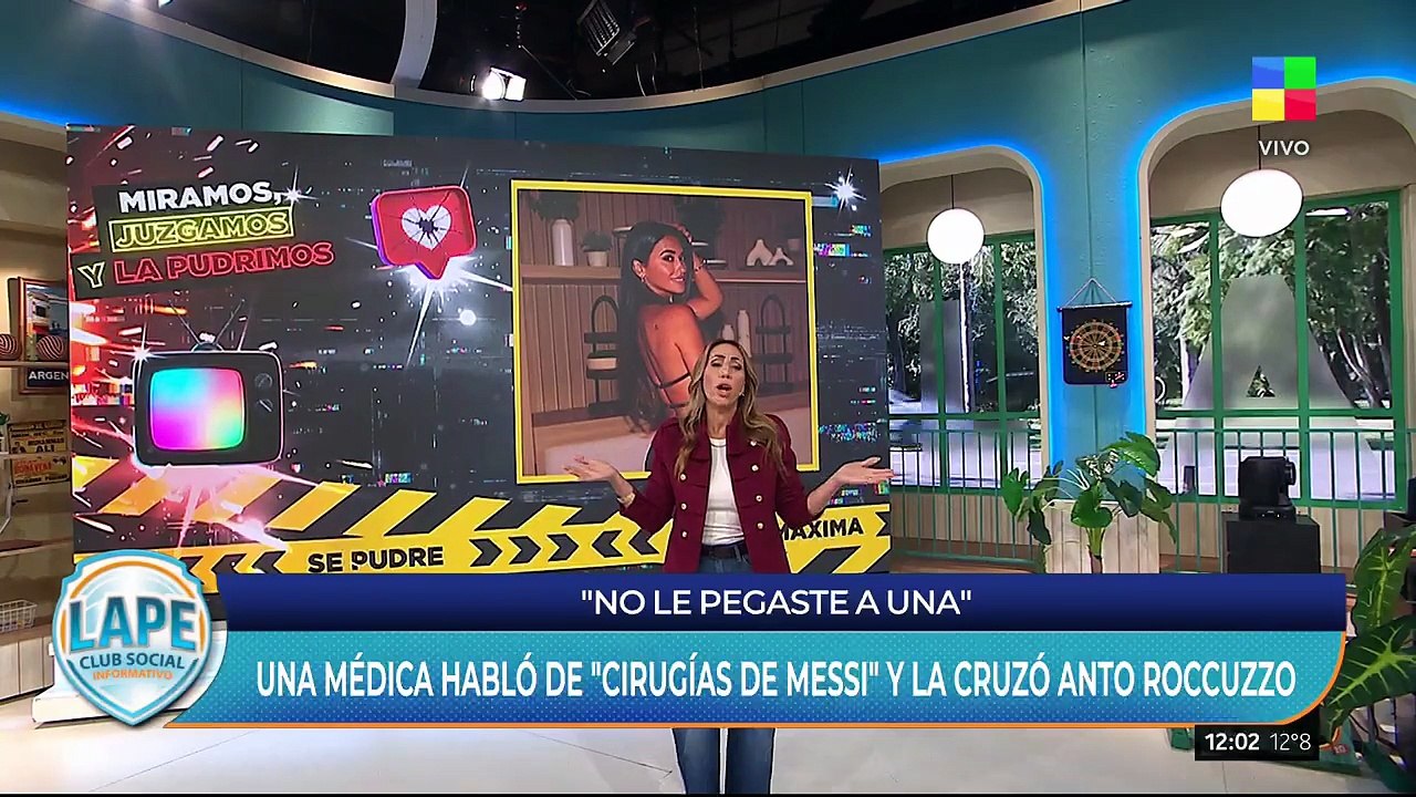 La furiosa reacción de Antonela Roccuzzo contra una médica por supuestos retoques estéticos de Messi