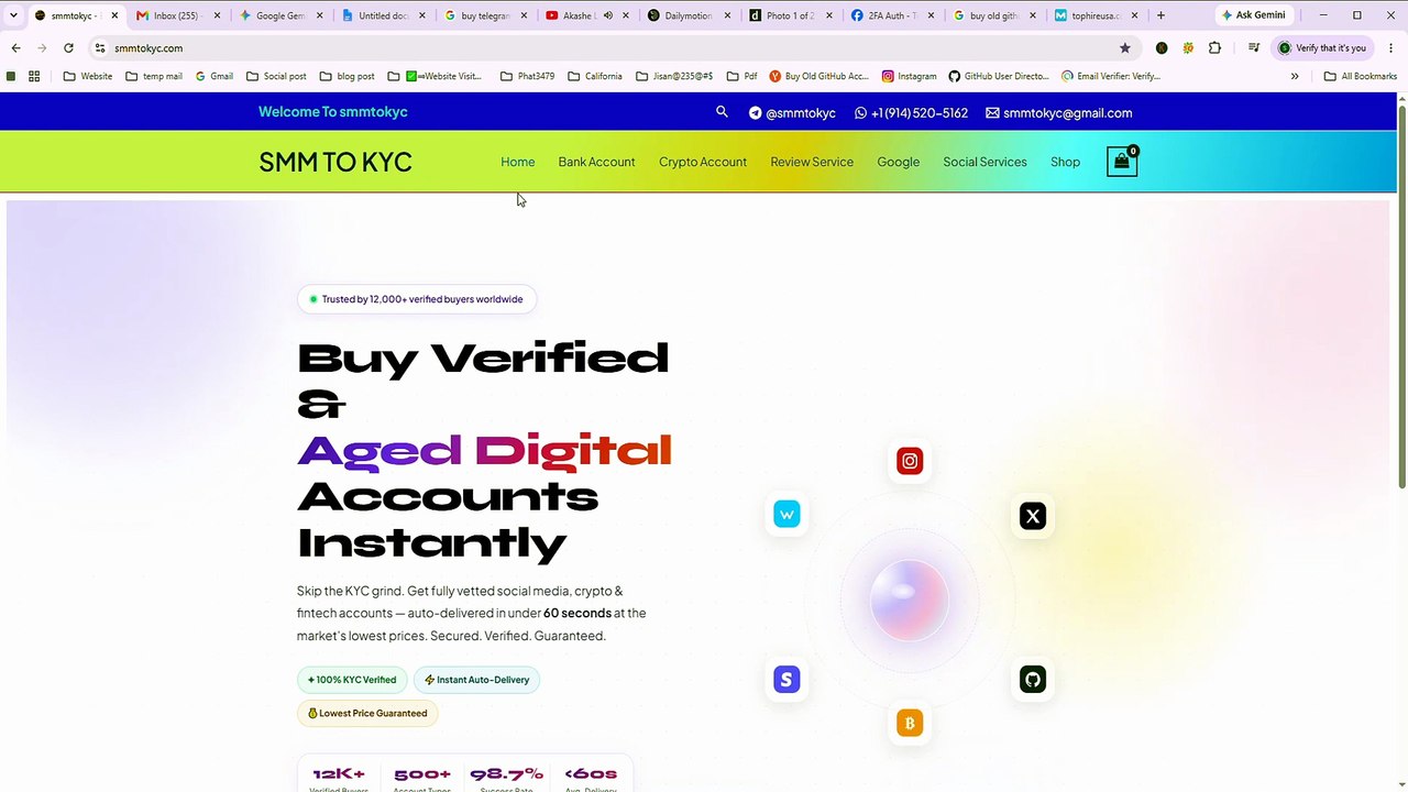 3.5 Best sites to Buy Telegram Accounts (PVA & Aged) - Best Quality Service Provider