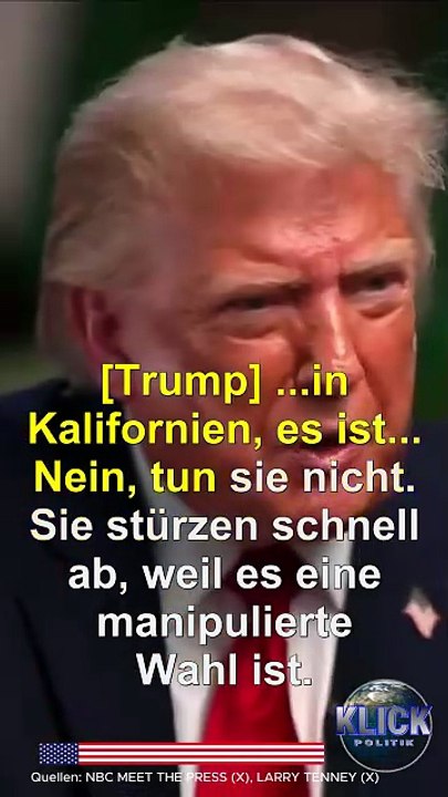 Trump Interview eskaliert - deutsche Untertittel