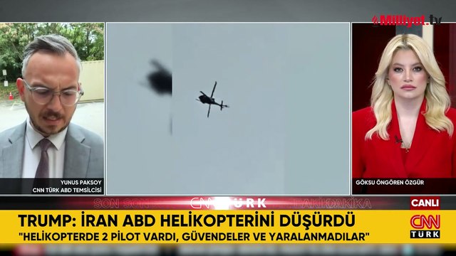 Trump: İran, Hürmüz Boğazı’nda ABD helikopterini düşürdü