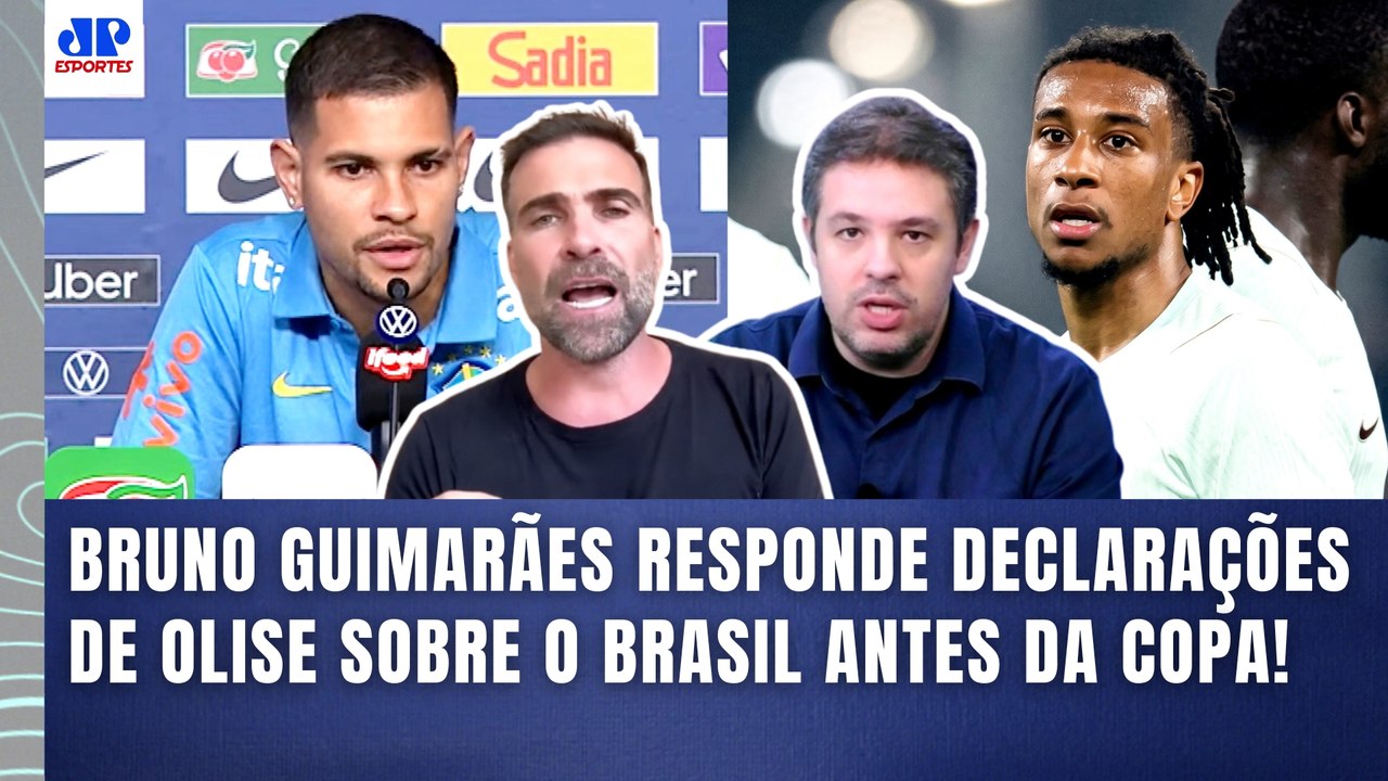 REBATEU! "Cara, essa RESPOSTA ao OLISE sobre a SELEÇÃO BRASILEIRA..." OLHA o que REPERCUTIU!