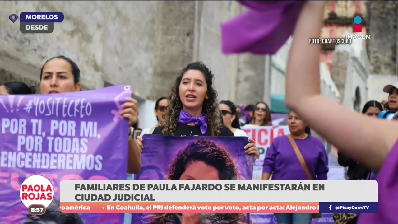 Marchan en Morelos exigiendo justicia para Paula Fajardo | De Pisa y Corre con Paola Rojas
