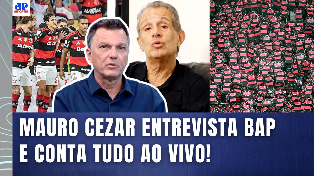 "ISSO É IMPORTANTE! EU ENTREVISTEI o PRESIDENTE do FLAMENGO e QUESTIONEI sobre..." | MAURO CEZAR