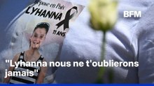 Marche blanche pour Lyhanna: les mots poignants de la tante de la jeune fille de 11 ans