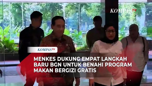 Menkes Dukung Empat Langkah Baru BGN untuk Benahi Program Makan Bergizi Gratis
