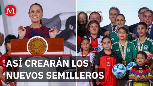 Claudia Sheinbaum y Liga MX: Anuncian semilleros de futbolistas en México
