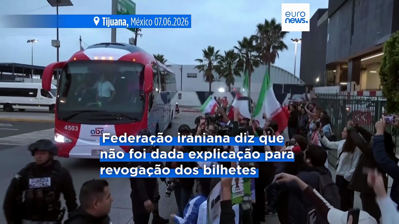 Mundial 2026: Irão treina no México enquanto problemas fronteiriços nos EUA se agravam