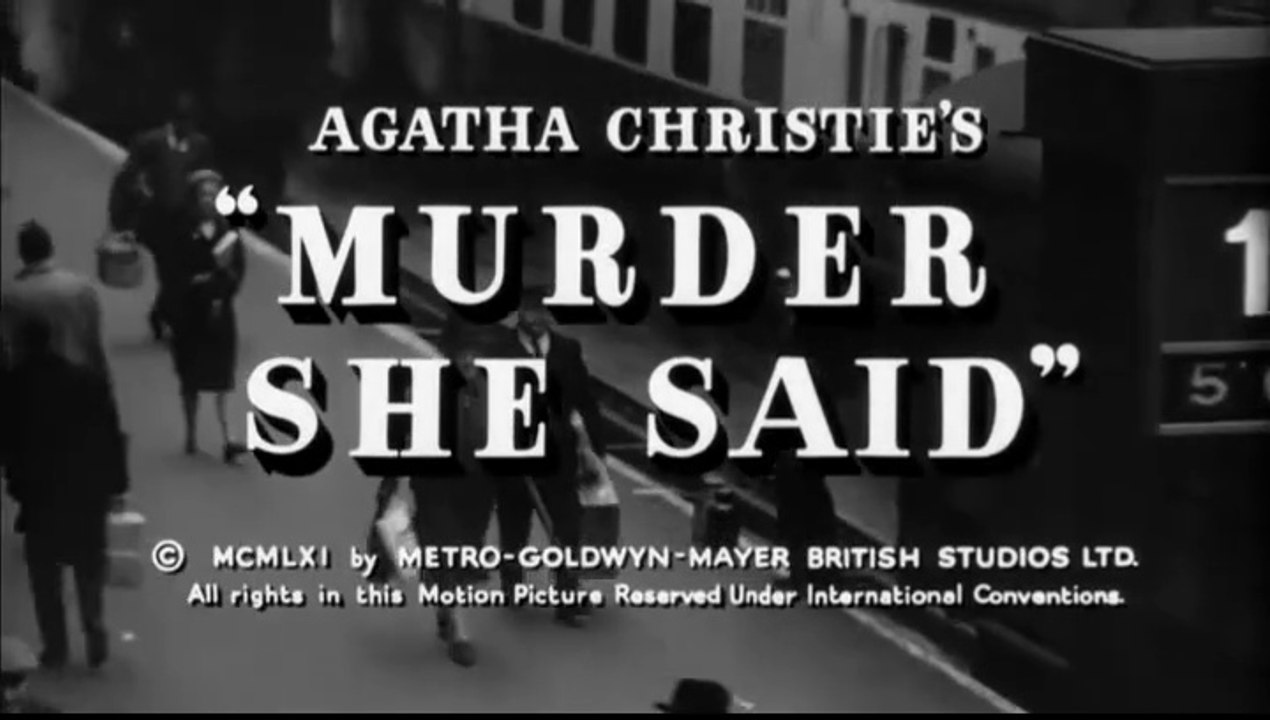 16 Uhr 50 ab Paddington /  Murder She Said  Film deutsch