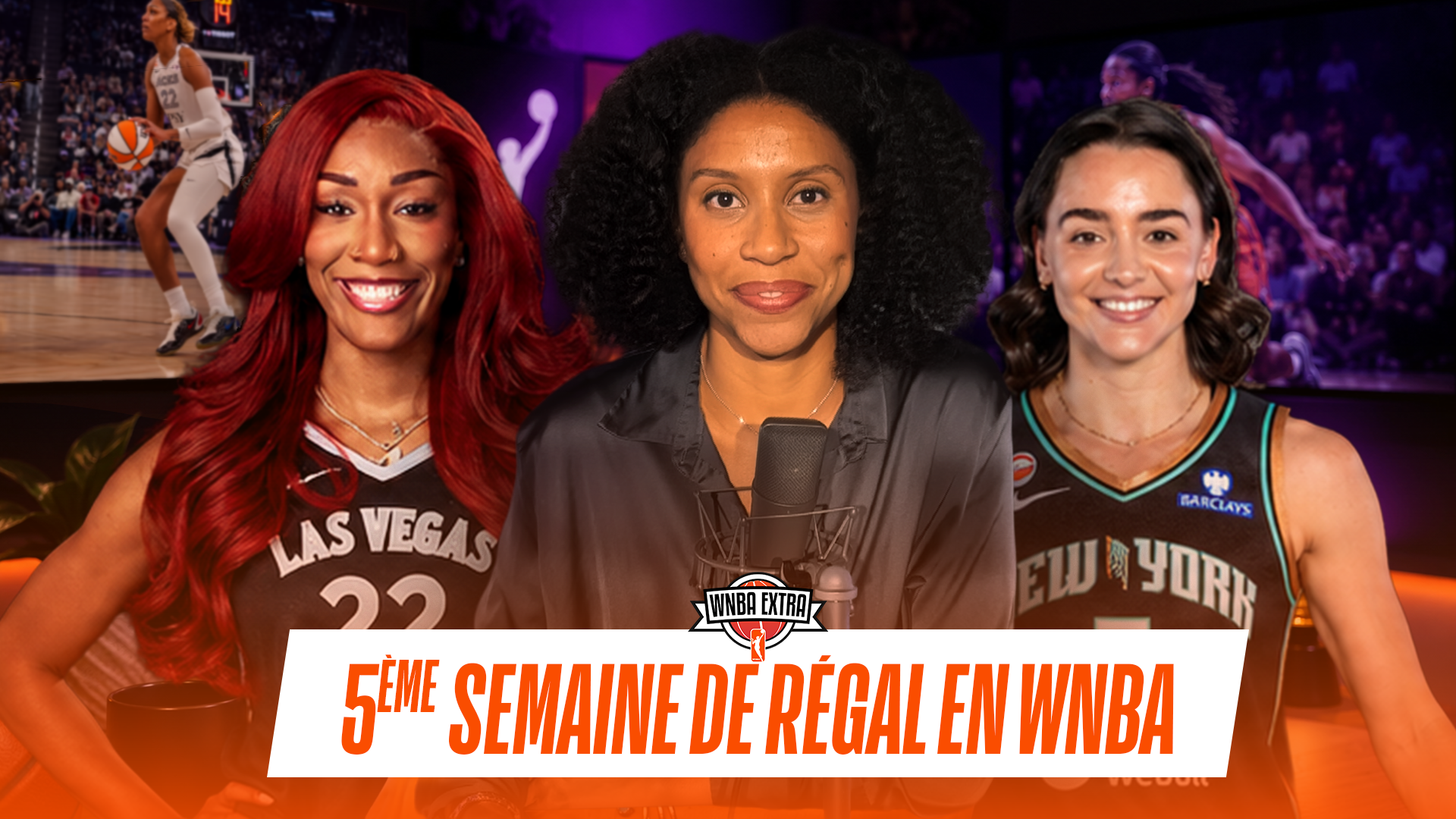 Replay - WNBA Extra (09/06) : A'ja Wilson en feu, Pauline Astier est notre joueuse française de la semaine.