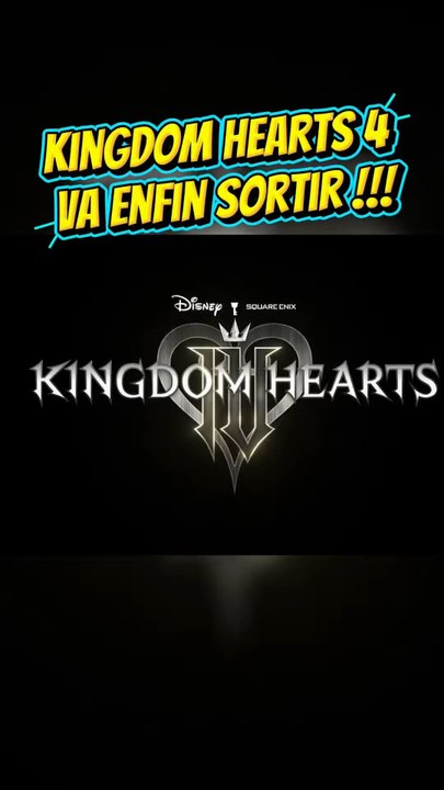 Kingdom hearts 4 arrive !!!