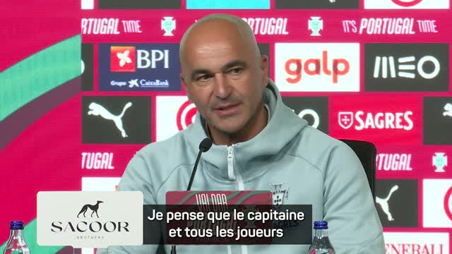 Portugal - Martinez : "Cristiano Ronaldo ne pense pas à l'avenir en sélection"