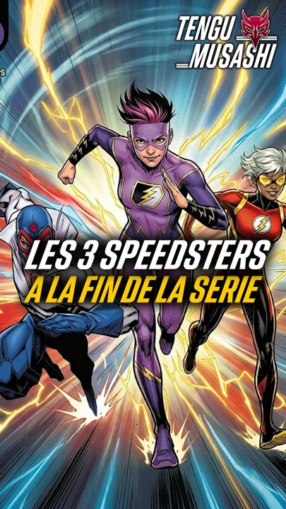 À qui Flash envoi les 3 éclairs ?