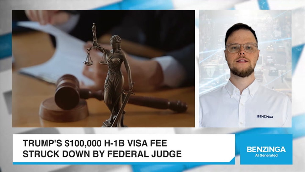 Trump H-1B Fee Blocked
