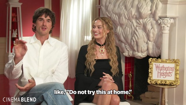We Did Not Anticipate Jacob Elordi Referencing 'Jackass' When We Asked About The Iconic One-Arm Lift In 'Wuthering Heights'