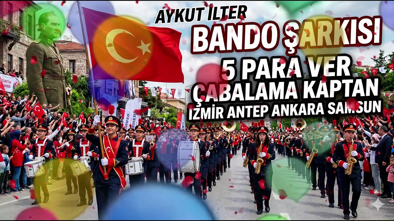 BANDO ŞARKISI BANDO KALIBI EĞİTİMİ - 5 PARA VER - ÇABALAMA KAPTAN - İZMİR ANTEP (SONG TRACK LİNK 🢃 )