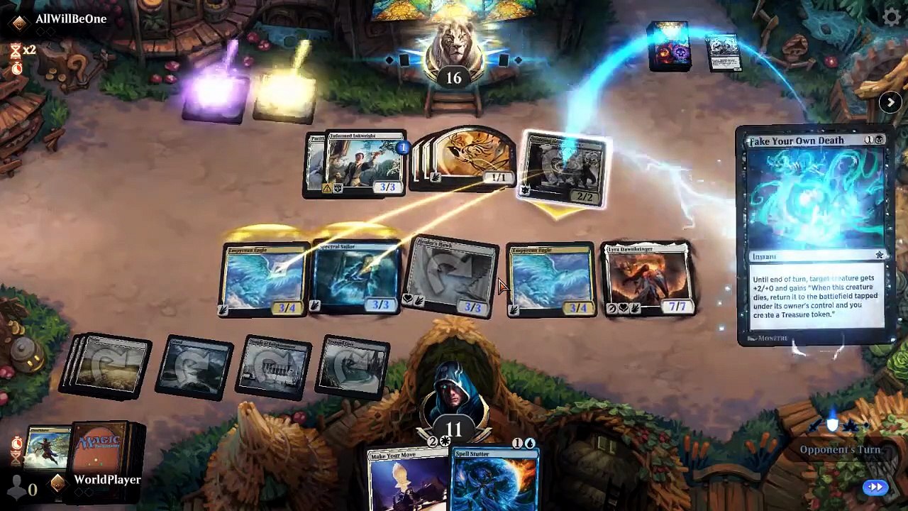 What is new, and an example best out of 3  Match series”- White-Blue Deck- Arcane Aerialist Part 12- Standard Ranked!