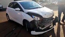 BYD e Hyundai HB20 se envolvem em acidente em Cascavel
