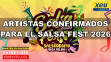 Artistas confirmados para el Salsa Fest 2026