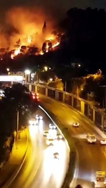 Karşıyaka’da yangın: Ağaçlık alanda alevler kısa sürede yayıldı