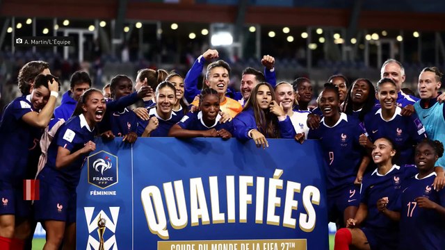 Les Bleues qualifiées pour la Coupe du monde 2027 après leur victoire face à l'Irlande - Foot - Qualif. Coupe du monde (F)