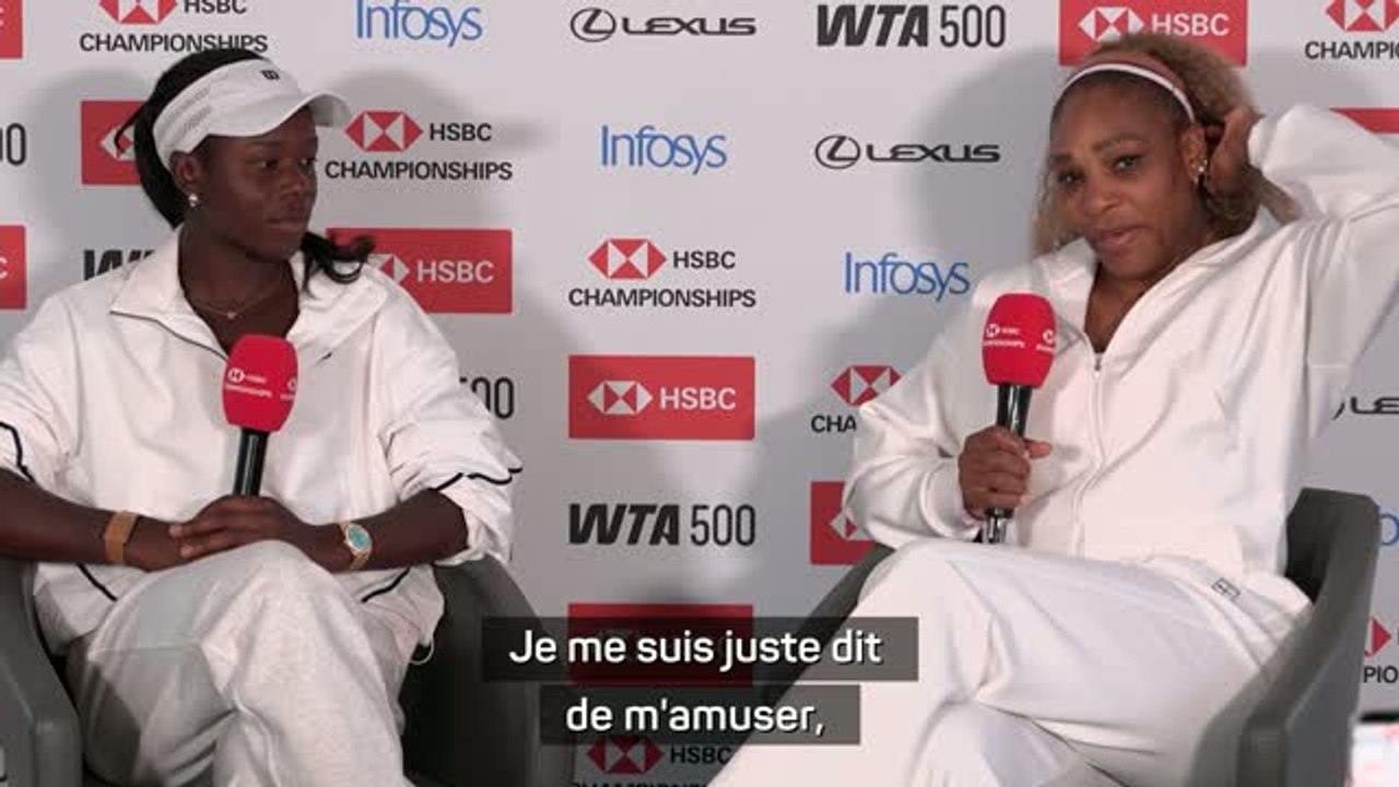 Queen's - Serena Williams : "Je me mettrais C-"
