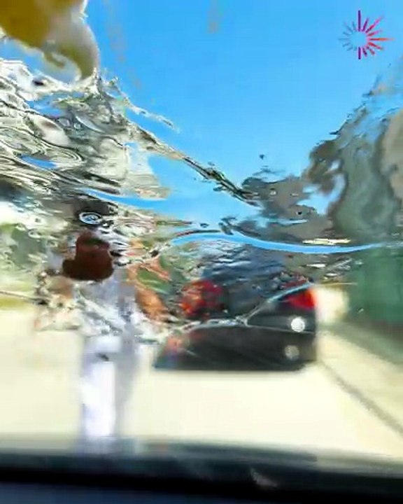 Rude driver faces instant karma on the road🚘😉