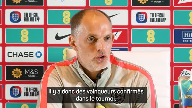 Angleterre - Tuchel : "On rêve en grand"