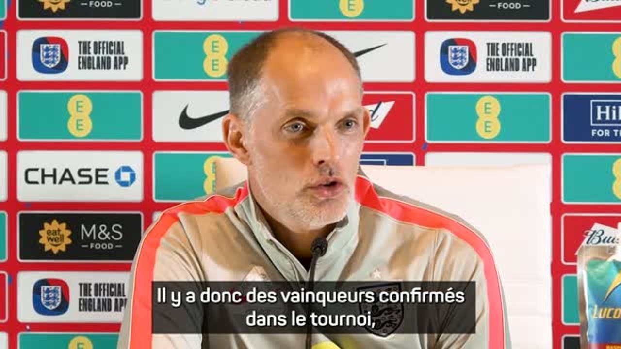 Angleterre - Tuchel : "On rêve en grand"
