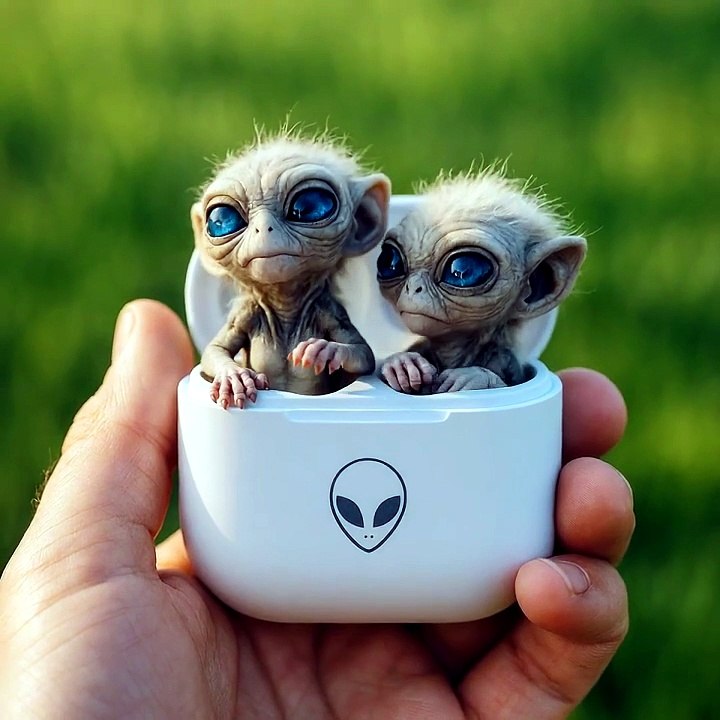 AWESOME ALIEN EARBUDS COME TO LIFE