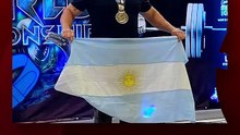 El pesista Alejandro Pérez continúa su entrenamiento de alto rendimiento con la mira puesta en alcanzar un récord mundial.