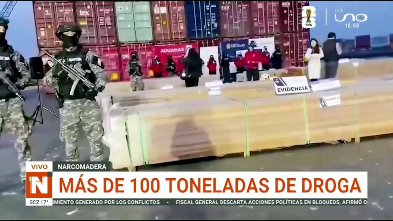 Operativo chileno en puertos