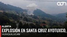 🚨¡Última Hora! Reportan explosión de presunto polvorín clandestino en Huixquilucan, Edomex