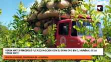 YERBA MATE PRINCIPIOS FUE RECONOCIDA CON EL GRAN ORO EN EL MUNDIAL DE LA YERBA MATE