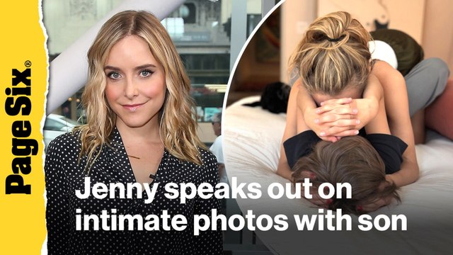 Jenny Mollen speaks out on backlash over intimate bed photos with son, 12