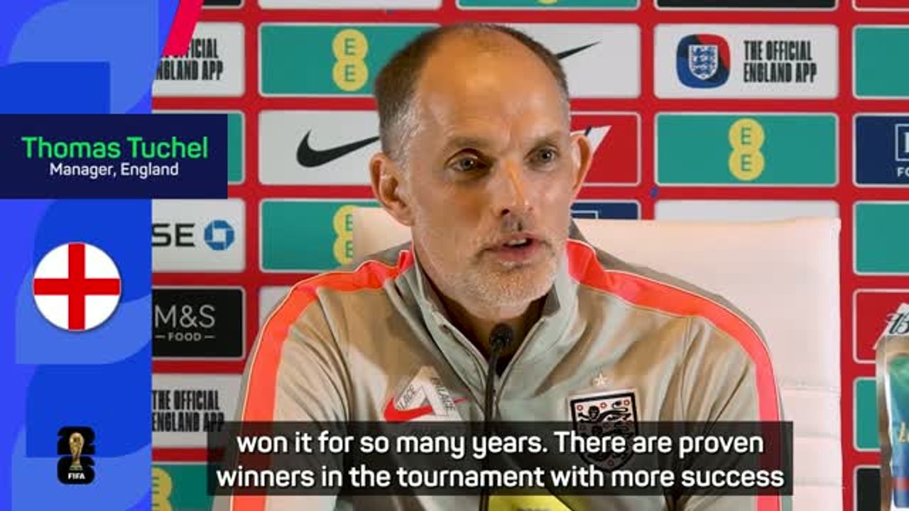 England 'not the top favourites' for World Cup - Tuchel