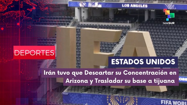 DEPORTES EDICIÓN CENTRAL | EE. UU. | FIFA revoca el 8 % de boletos a la selección de Irán 09-06-2026