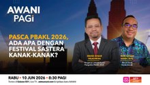 AWANI Pagi: Pasca Pbakl 2026, Ada Apa Dengan Festival Sastera Kanak-Kanak?