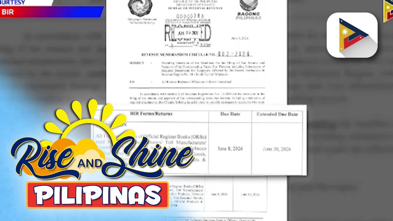Pagbabayad ng buwis sa General Santos City at South Cotabato, pinalawig ng BIR hanggang sa June 30
