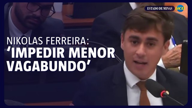 Nikolas vota pela redução da maioridade penal em CCJ
