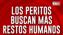 Los peritos buscan más restos humanos: el video que muestra a Barrelier con Soledad