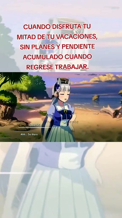 Disfrutando mi vacaciones