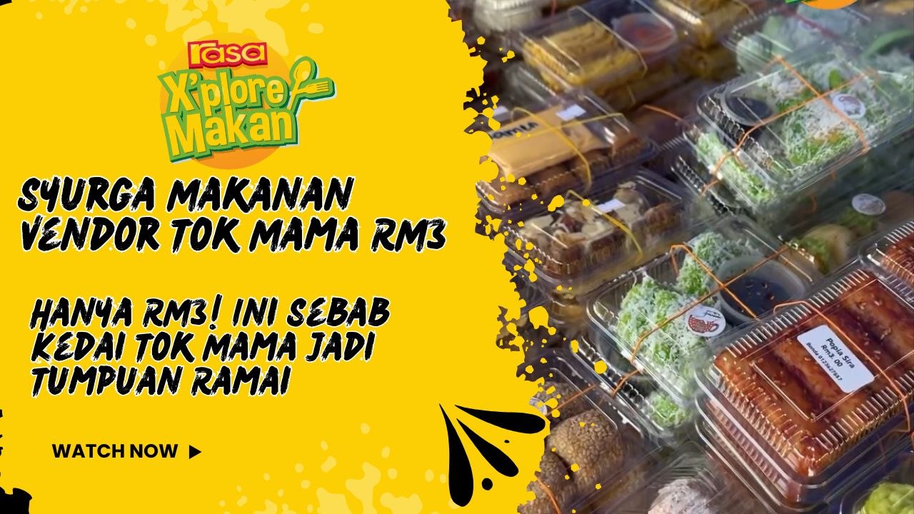 Hanya RM3! Ini Sebab Kedai Tok Mama Jadi Tumpuan Ramai