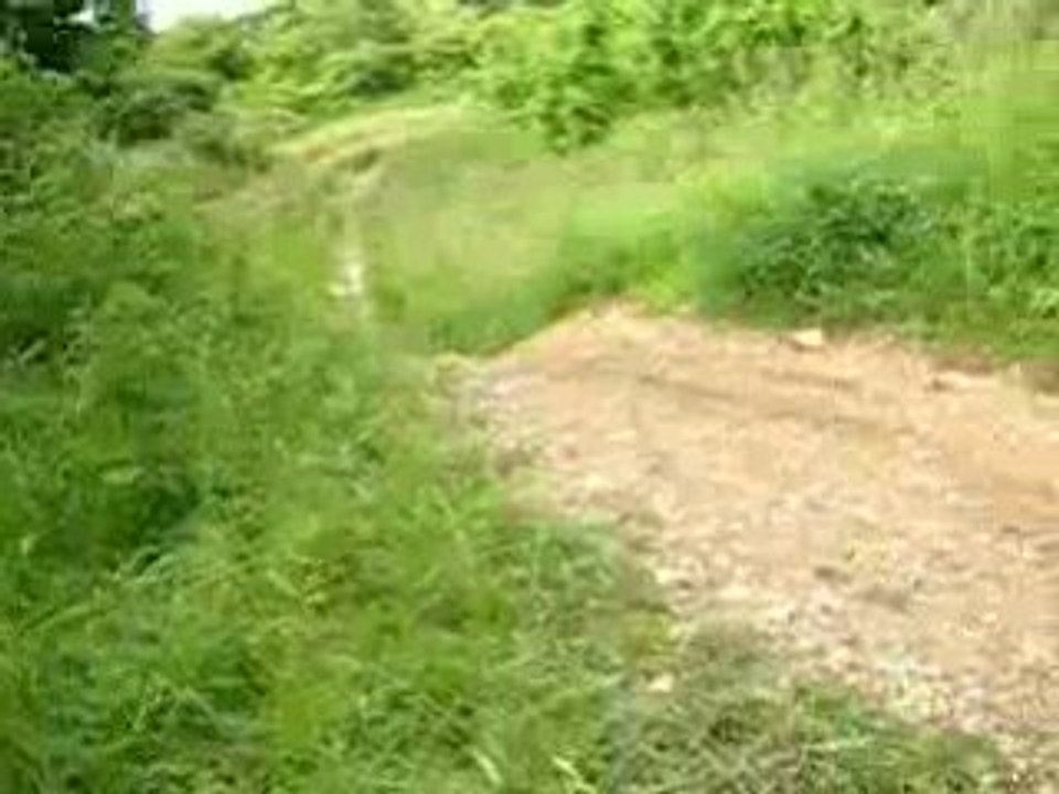 Moto cross terrain talant