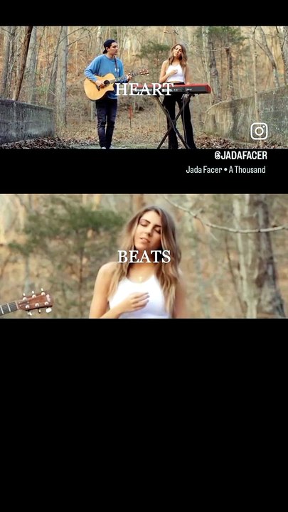 Jada Facer - A Thousand Years Cover