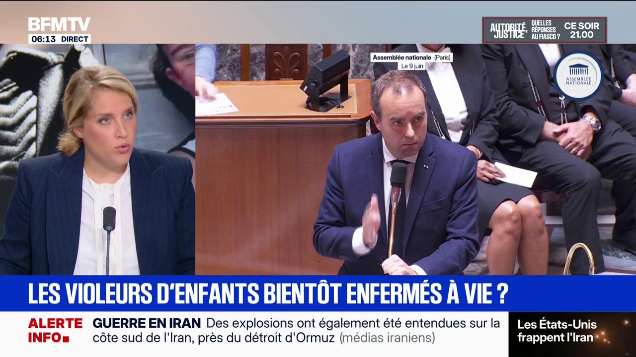 Affaire Lyhanna: Sébastien Lecornu propose de renforcer les peines pour les auteurs de viols sur plusieurs victimes mineures