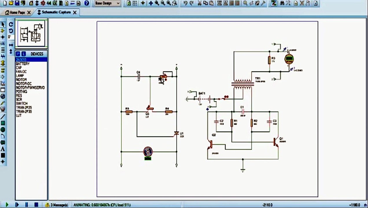 Control de velocidad un motor por SCR y UJT