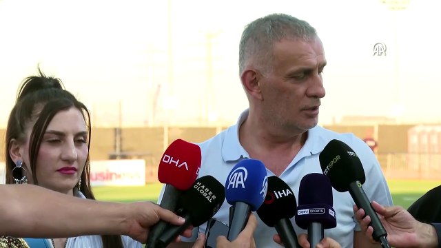 TFF Başkanı Hacıosmanoğlu, A Milli Futbol Takımı'nın antrenmanında konuştu: | Ajansspor | AA